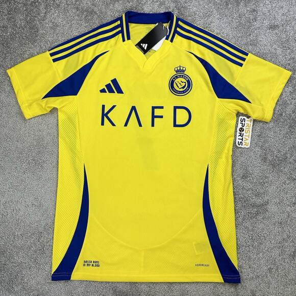 Adidas Al Nassr FC Cristiano Ronaldo Authentic Jersey Mens Sz 2XL 24/25 Home - Picture 1 of 12